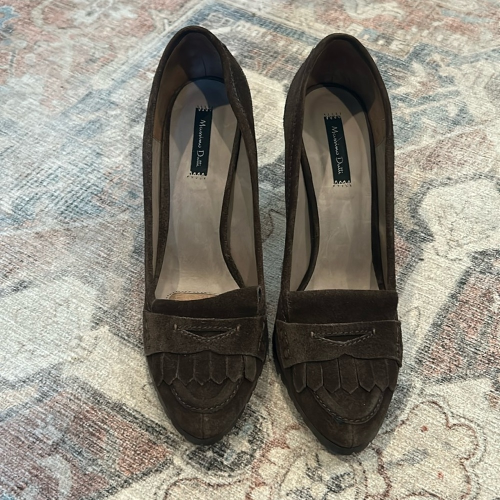 Massimo Dutti Heeled Loafer